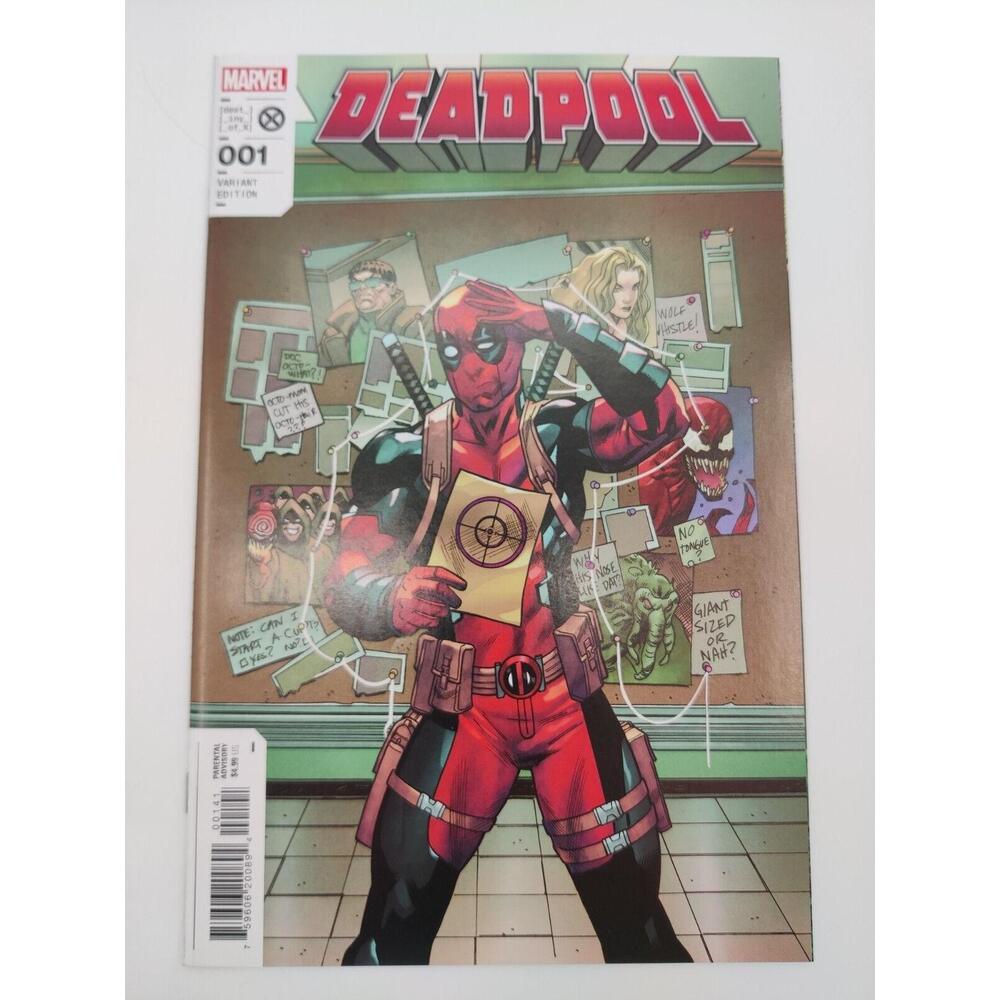 DEADPOOL #1 NM 2022 HAWTHORNE VARIANT Marvel Comics Destiny of‎ X WADE WILSON